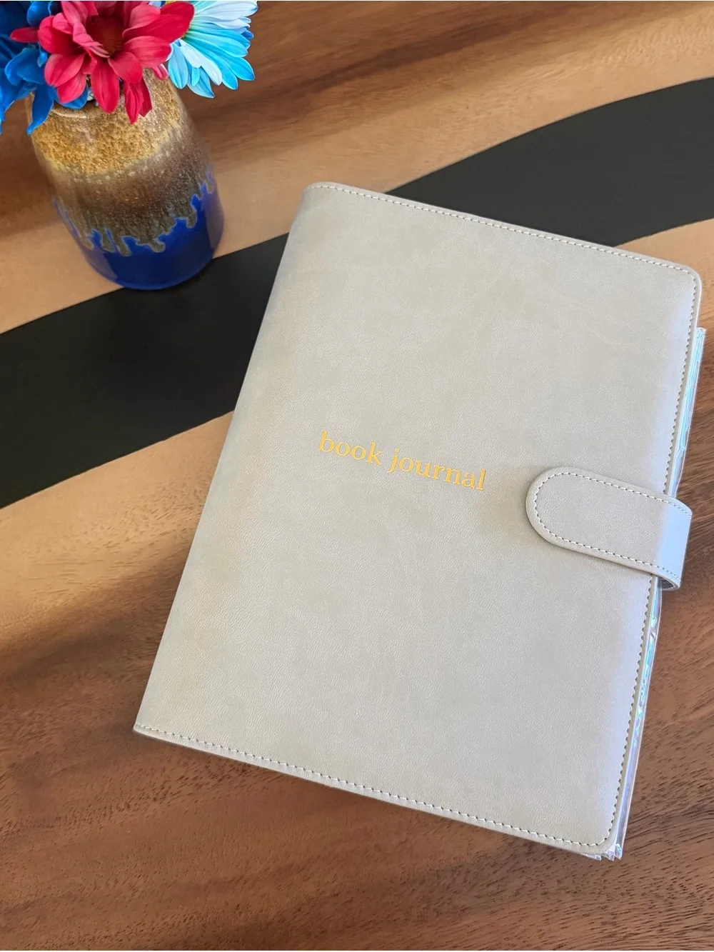 Probably Smut Silver Ring-Binder Book Review Notebook